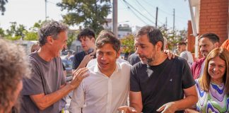 Kicillof, Moreira y Katopodis, con foco en la educación