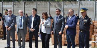 Bullrich encabezó en San Martín operativo de destrucción de armas