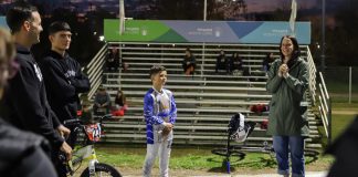 Vilo fue representado en el Campeonato Mundial de BMX