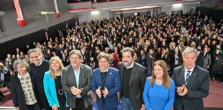 Kicillof y Moreira inauguraron el Primer Congreso de Educación de San Martín
