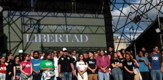 Masiva marcha universitaria contra el veto de Milei