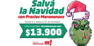 Morón: Acceso a una canasta navideña a bajo costo