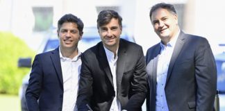 La seguridad reunió nuevamente a Kicillof y Ghi