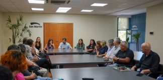 San Martín presentó su Archivo de la Memoria