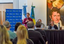 Pablo Descalzo encabezó la presentación de Mi Ituzaingó Digital