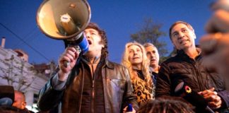 Milei y Valenzuela militaron en Ciudad Jardín el voto libertario