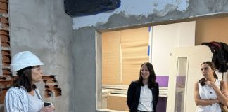 Avanzan las obras en la Escuela Municipal Manuel Dorrego