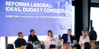Valenzuela acompaña a Bullrich en la agenda de la reforma laboral