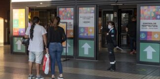 Habilitaron shoppings con sistema de control de visitantes