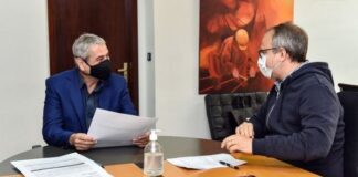 Valenzuela y Ferraresi mantuvieron una reunión de trabajo