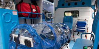 Incorporan ambulancia Covid para el Hospital Houssay