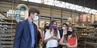 Ghi y la ministra Gómez Alcorta firmaron convenios en Morón