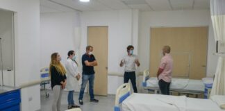 Ampliación de camas de terapia en el Hospital Municipal de SF