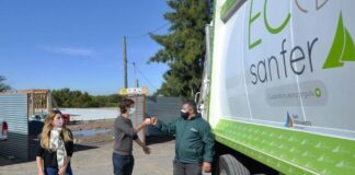 Juan Andreotti recorrió la futura Planta de Reciclaje Municipal