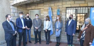 Descalzo, Moroni y Tolosa Paz inauguraron Agencia Territorial de Trabajo