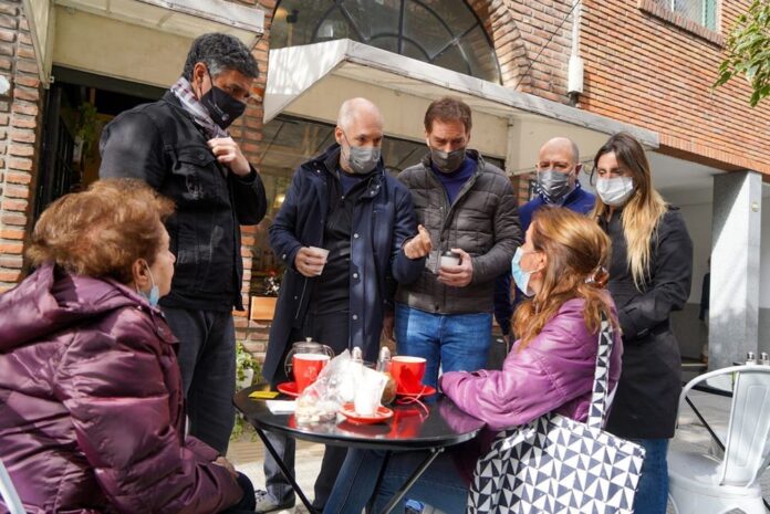 Jorge Macri, Santilli, Larreta (2)