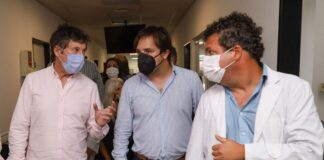 Posse y Kreplak recorrieron el nuevo centro de salud en Boulogne