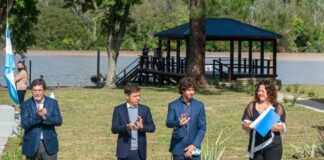 Kicillof y Juan Andreotti inauguraron la Escuela Técnica N°1