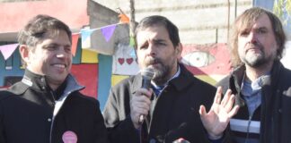 Kicillof y Moreira compartieron jornada por los derechos de las infancias