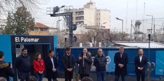 Cambio de fisonomía de la estación El Palomar