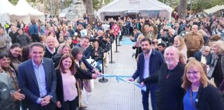 Gran convocatoria para la primera Feria del Libro en San Martín