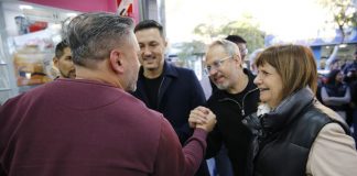 Tras las Primarias: primera foto de Bullrich y Valenzuela