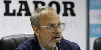 Valenzuela presentó la Fundación Labor